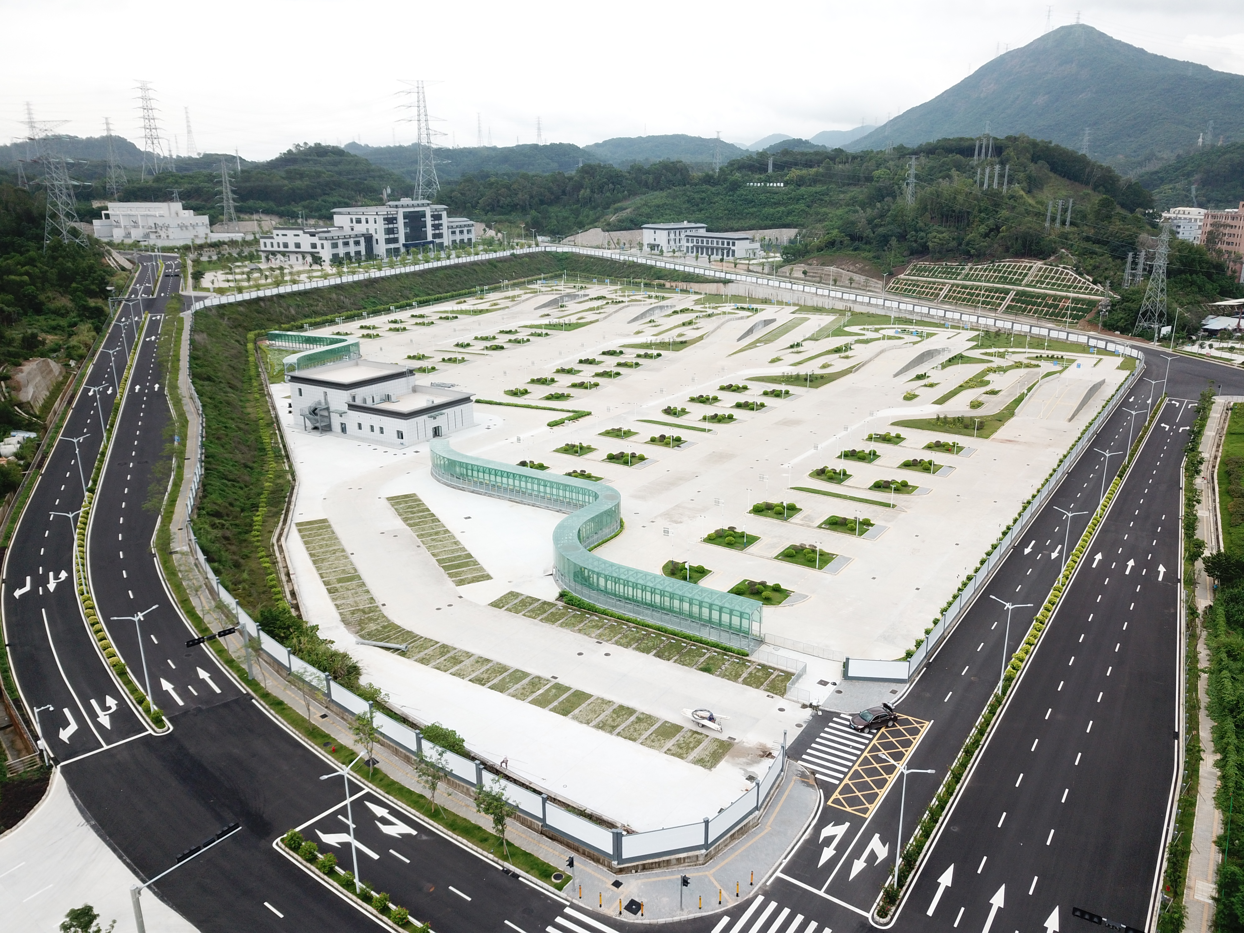 深圳市机动车驾驶员训练考场项目正式交付使用