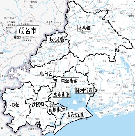 中建四局承建的茂名市电白区农村村内道路及污水处理设施和污水管网